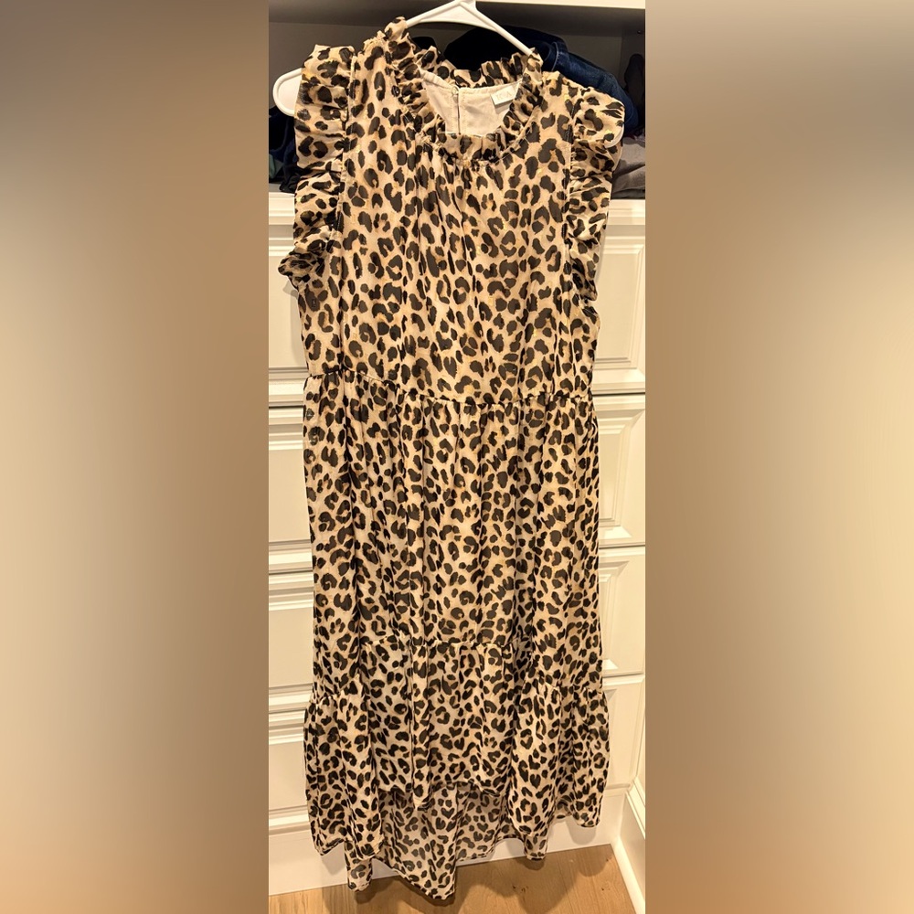 Karlie Hi-Low Cheetah Dress